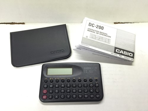Vintage casio data cal 200 - data-cal, dc-200