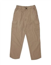 AVIREX Pantalone cargo uomo dritto W31 L30 beige cotone CA30