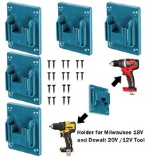 5x Staffa portautensili