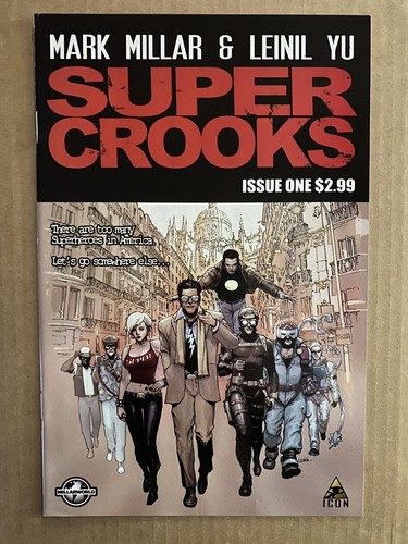 Super crooks prima - #1, stampa
