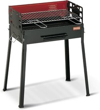 Barbecue Ferraboli Modello Famiglia colore Rosso e Nero