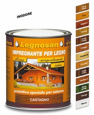 VELECA IMPREGNANTE PROTETTIVO PER LEGNO ML.750 INODORE AD ACQUA LEGNOSAN