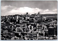 Cartolina - Veduta generale dal mare - Cagliari, Italia