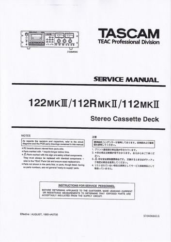 Manuale servizio - manuale,