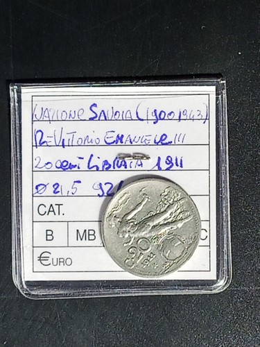 Moneta regno italia 1911 - regno,