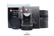 Leica Summarit-M 35 mm F2.4 ASPH. Nero 11671 Near Mint con scatola originale #4319268