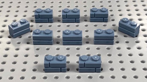 Lego mattone massoneria blu - lego,