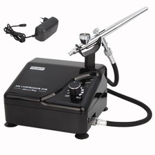 Fengda professionale Kit aerografo con compressore intelligente FD-207K (h2v)