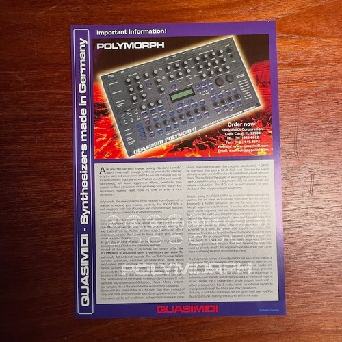 Vintage quasimidi polymorph - vintage,