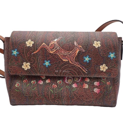 Borsa tracolla etro paisley - etro,