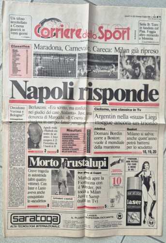 Prime pagine originali napoli - originali,