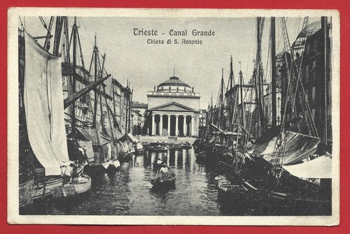 Cartolina italia trieste - vg,