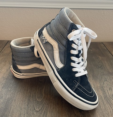Scarpe vans sk8 blu bianco - sk8-hi,