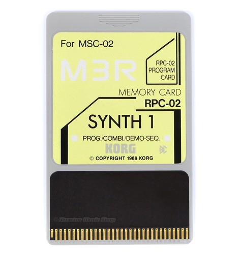 Korg m3r scheda memoria - di,