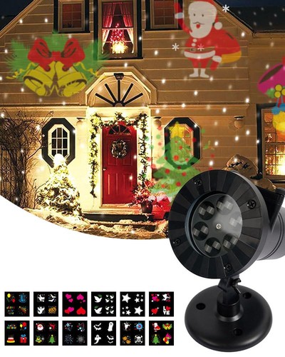 Natale proiettore luci babbo - natale,