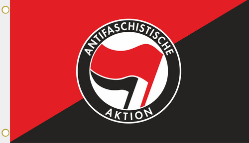 Bandiera antifa - bandiera,