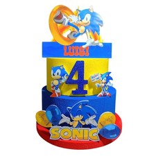 Torta Scenografica Sonic 3D in