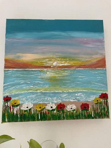 Quadro moderno dipinto - a, mano