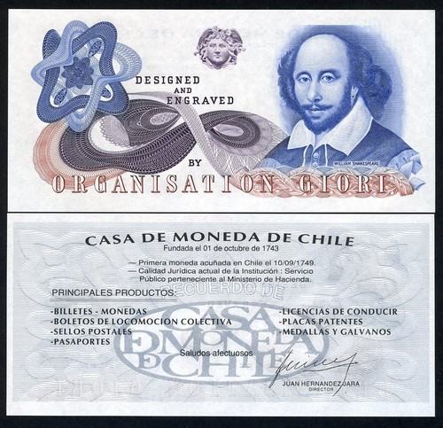 Cile giori test banconota - /,