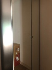 guardaroba armadio due a te con specchio colore wenge ottimo stato 