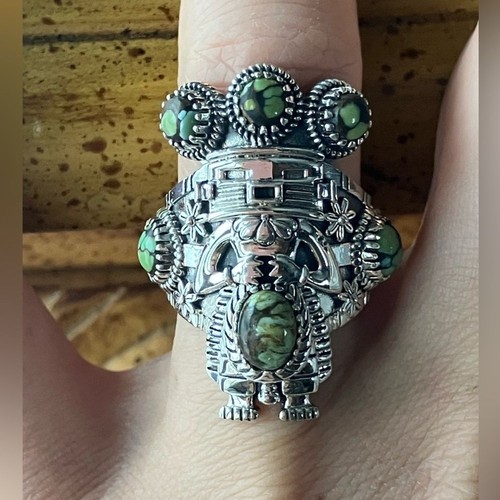 Anello bambola kachina vero - anello,