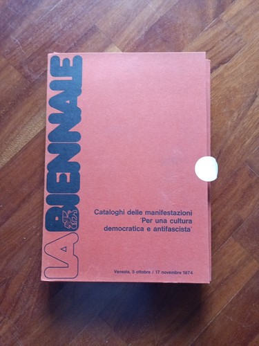 Biennale 1974 cataloghi - la,