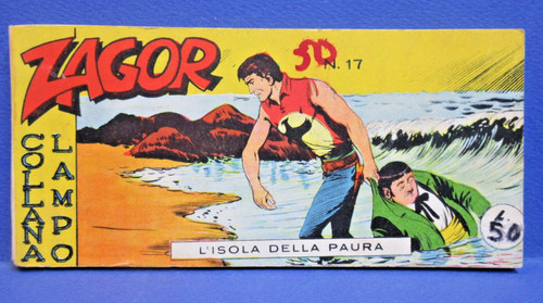 Zagor striscia collana lampo - zagor,