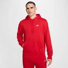 FELPA NIKE CLUB HOODIE RED