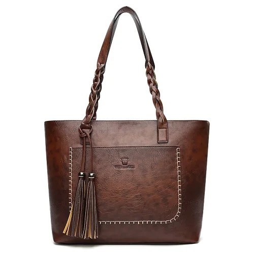 Borsa tote vintage western - , in