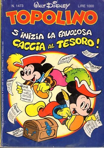 Topolino 1473 regalo - n.1473,