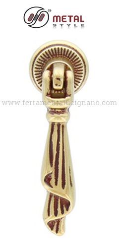 Pomolo pendolo anticato - pomolo, a