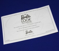 Barbie certificat