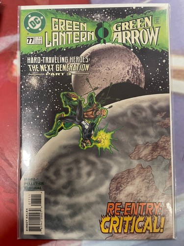 Green lantern - green, arrow