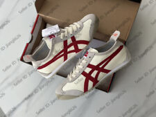 Scarpa sneakers unisex classica Onitsuka Tiger Mexico 66 'Beige/Rosso'