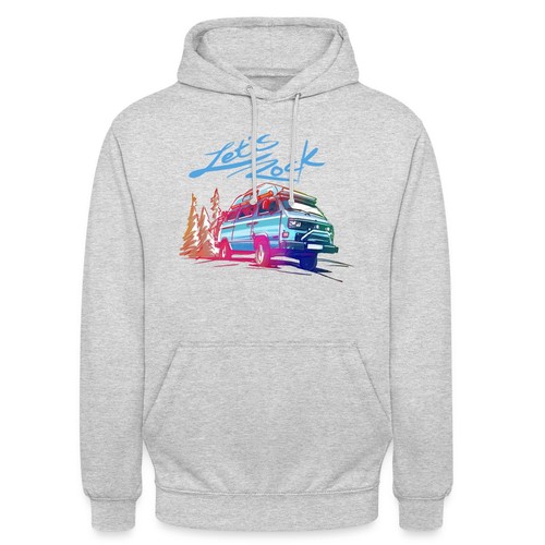 Felpa con cappuccio unisex