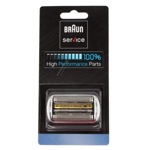 Braun 92s testina argento con - braun,