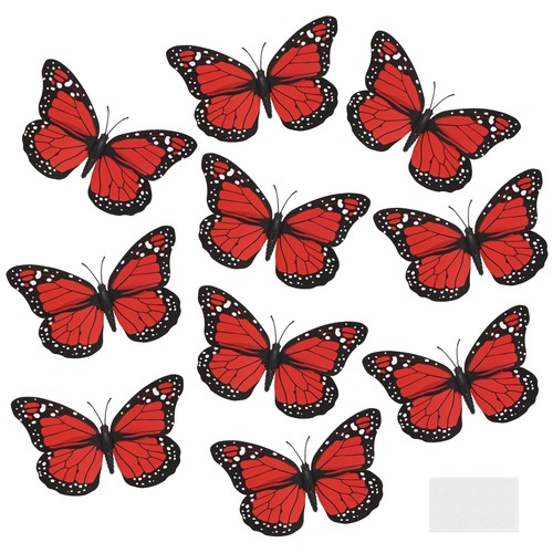 Butterfly stickers for - "10,