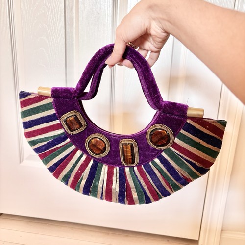 Borsa strutturata mezzaluna - , a