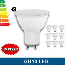 10 LAMPADINE GU10 LED FARETTO