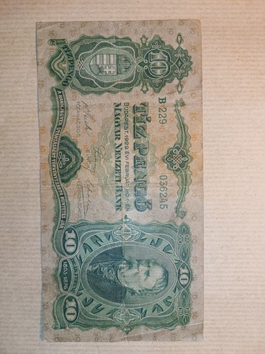 Banconota antica ungherese - banconota,