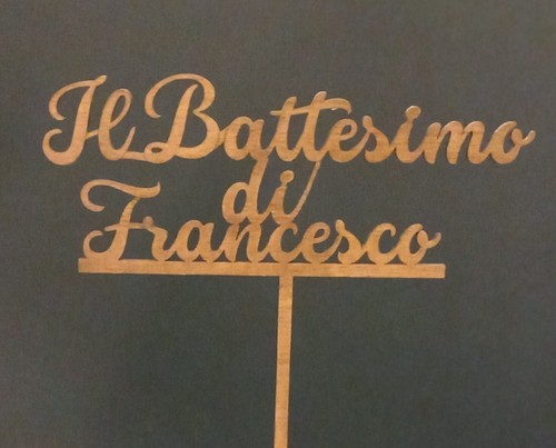 Cake topper battesimo - cake,