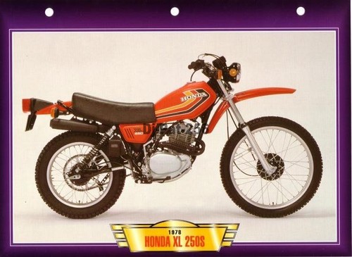Fiche moto honda - fiche, xls
