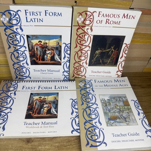 Lot memoria press - lot, books