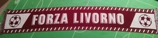 SCIARPA schal scarf bufanda calcio football FUSSBALL ultras FORZA LIVORNO