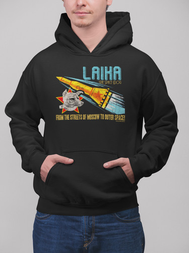Felpa con cappuccio - cappuccio, laika