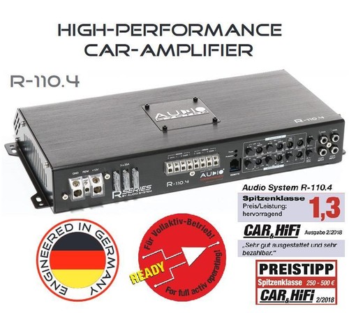 Audio system 110 - system, r-110.4