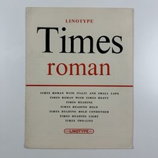 Linotype Times Roman – type