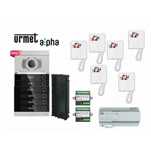 Kit videocitofono urmet alpha - urmet,