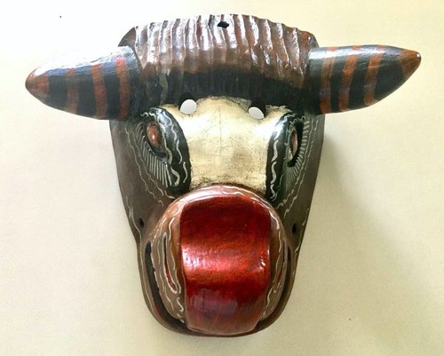 Maschera etnografica vintage