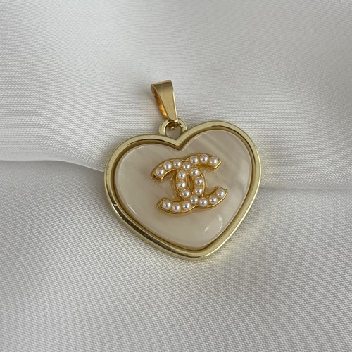 Chanel charm bottone - cc,